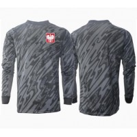 Camiseta Polonia Portero Segunda Equipación Replica Eurocopa 2024 mangas largas
